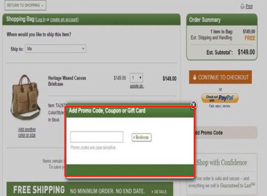 LL Bean Coupons 01